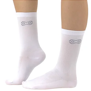Meia de Ciclismo Márcio May Sports All White