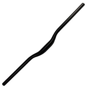 GUIDÃO MTB ARO 29 31.8MM ALUMINIO CURVO PRETO
