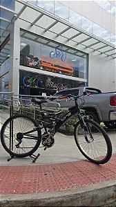 Bicicleta Track aro 26 full preta usada