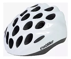 CAPACETE ADULTO BRANCO CATLIKE SEM LED TAMANHO M (55 - 58)