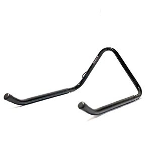 SUPORTE PAREDE PARA BICICLETA VERTICAL TUBULAR PRETO