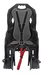 CADEIRINHA DUSKY PRETO/CINZA PARA USO COM BAGAGEIRO