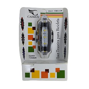 FAROL BIKE CAERUS 50 LUMENS RECARREGÁVEL USB