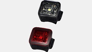 FAROL BIKE E SINALIZADOR TRASEIRO SPECIALIZED 70 E 20 LUMENS RECARREGÁVEL USB