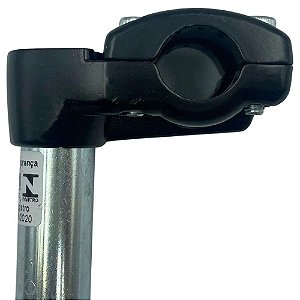 SUPORTE DE GUIDÃO CROSS 4 PARAFUSOS GTU PRETO AÇO 21,1MM AÇO