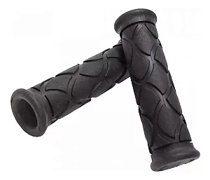 PAR DE MANOPLA PUNHO BIKE MTB AMR PRETO BORRACHA