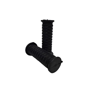 PAR DE MANOPLA PUNHO BIKE MTB WESTER INFANTIL PRETA PVC