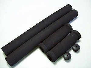 PAR DE MANOPLA PUNHO BIKE BEACH CRUIZER (4 PCS) PRETO ESPUMA
