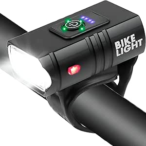 FAROL BIKE HZ 800 LUMENS RECARREGÁVEL USB