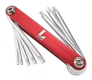 OGO CHAVE TORX TIPO CANIVETE 8 PÇS LOTUS