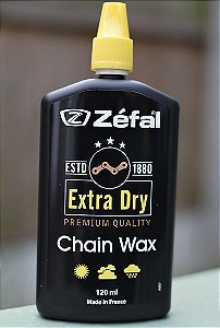 LUBRIFICANTE CERA PARA CORRENTE ZEFAL EXTRA DRY 120ML