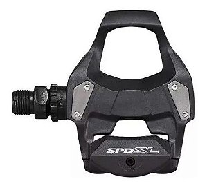 PEDAL CLIP PARA SPEED SHIMANO PD-RS500 ALUMINIO PRETO COM TACOS