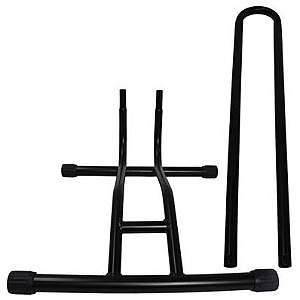 SUPORTE CHÃO PARA BICICLETA  AÇO PRETO