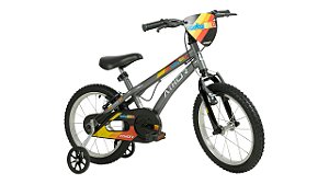 BICICLETA ARO (16) MASCULINA GRAFITE S/MARCHA ATHOR BABY