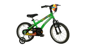 BICICLETA ARO (16) MASCULINA VERDE S/MARCHA ATHOR BABY