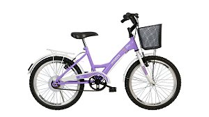BICICLETA ARO (20) FEMININA COR LILAS S/ MARCHA ATHOR BLISS