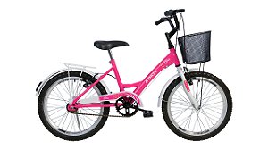 BICICLETA ARO (20) FEMININA COR ROSA S/ MARCHA ATHOR BLISS