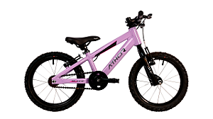 BICICLETA ARO (16) FEMININA COR LILAS S/ MARCHA  ATHOR BRAVE EM ALUMINIO