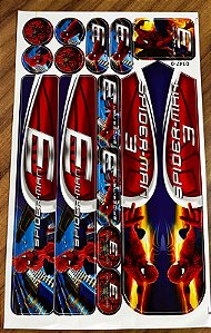 ADESIVO PARA QUADRO DE BIKE SPIDER MAN 3