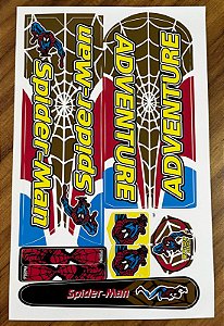 ADESIVO PARA QUADRO DE BIKE SPIDER MAN ADVENTURE