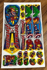 ADESIVO PARA QUADRO DE BIKE AVENGERS