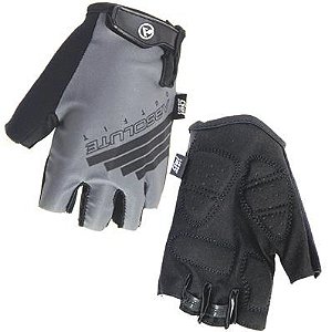 LUVA CICLISMO ABSOLUTE DEDO CURTO CINZA/PRETO TAMANHO M