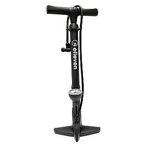 BOMBA AR BICICLETA BIKE ELLEVEN OFICINA PRESSÃO MAXÍMA 160PSI COM MANÔMETRO
