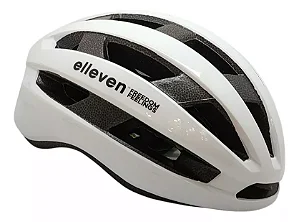 CAPACETE ADULTO BRANCO ELLEVEN INMOLD RACE S/ LED TAMANHO G (57-62)