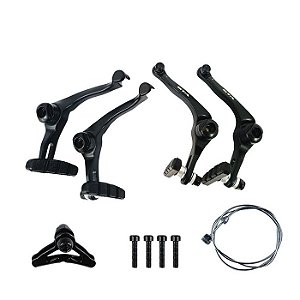 FREIO CROSS U-BRAKE ALUNINIO PRETO GTA