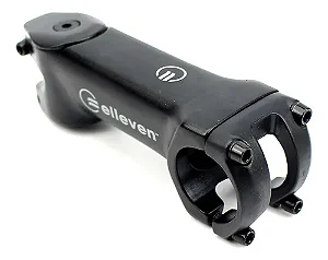 SUPORTE MESA DE GUIDÃO MTB ELLEVEN PRETO 90MM 31.8X28.6 RISE -10º ALUMINIO