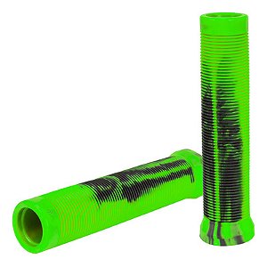 PAR DE MANOPLA PUNHO BIKE BMX 165MM PRO-X VERDE BORRACHA