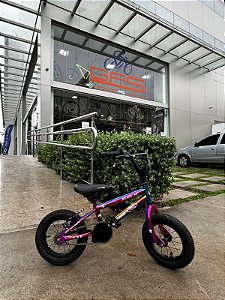 BICICLETA  ARO 12 MASCULINA CAMALEÃO SEM MARCHA PRO-X ( SEM RODINHA)