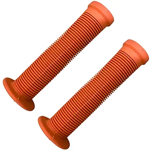 PAR DE MANOPLA PUNHO BIKE MTB AMR BMX LARANJA BORRACHA