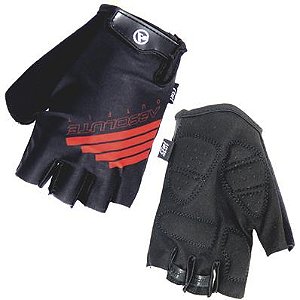 LUVA CICLISMO ABSOLUTE PRETO/VERMELHO TAMANHO P