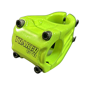 SUPORTE MESA DE GUIDÃO MTB GTU FALCON DH AMARELO NEON 40MM X 31.8 ALUMINIO