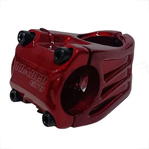 SUPORTE MESA DE GUIDÃO MTB GTU FALCON DH VERMELHO 40MM X 31.8 ALUMINIO