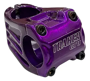 SUPORTE MESA DE GUIDÃO MTB GTU FALCON DH VIOLETA 40MM X 31.8 ALUMINIO