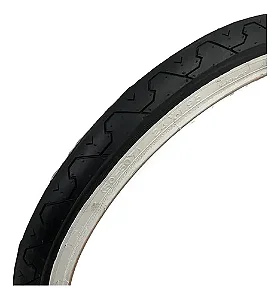 PNEU SLICK K838 ARO 24X1.95 PRETO C/ FAIXA BRANCA