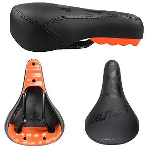 BANCO SELIM ABSOLUTE BRUTUS PRETO/LARANJA 218 X 147MM