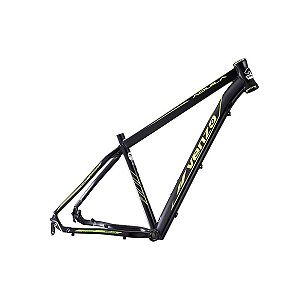 QUADRO MTB 29  ALUMÍNIO VENZO AQUILA TAMANHO 17 (M) PRETO/AMARELO