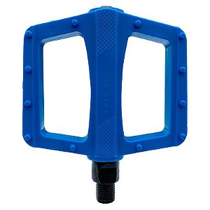 PEDAL METALCICLO FREESTYLE FREE SPORT 9/16 AZUL SEM ESFERA  “EIXO GROSSO”