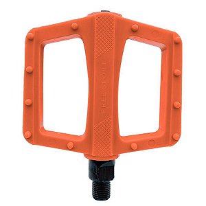 PEDAL METALCICLO FREESTYLE FREE SPORT 1/2 LARANJA SEM ESFERA “EIXO FINO”