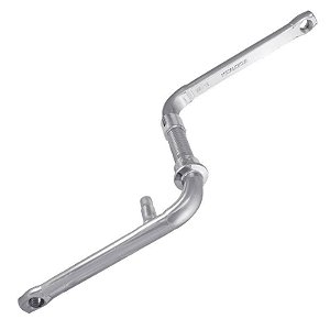 PEDIVELA MONOBLOCO 165MM CROMADO (MONARK)