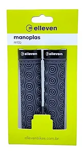 PAR DE MANOPLA PUNHO BIKE MTB ELLEVEN PRETO BORRACHA