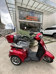 TRICICLO ELETRICO DUOS EKO-10 2025 1000W VERMELHO