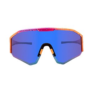 OCULOS CICLISMO POLARIZADO GTA LUNA LENTE AZUL ESPELHADA