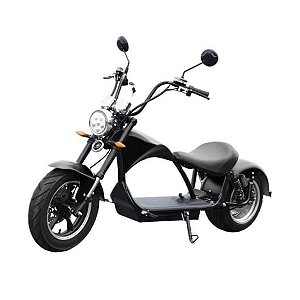 SCOOTER ELÉTRICA TYT E-2000W CHOPPER PRETA
