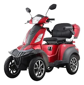 QUADRICICLO ELETRICO DUOS E-CROSS 1000W CEREJA