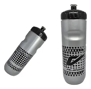 GARRAFA SQUEEZE CARAMANHOLA VELOFORCE 700ML PRETO/CINZA