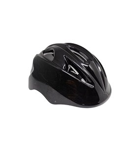 CAPACETE INFANTIL PRETO ELLEVEN MTB RACE TAMANHO M (50-58)
